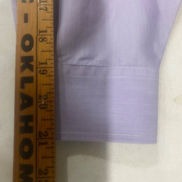 Brooks Brothers Mens Regent Non-Iron Cotton Dress Shirt 16.5 Button-Up READ - Picture 7 of 7